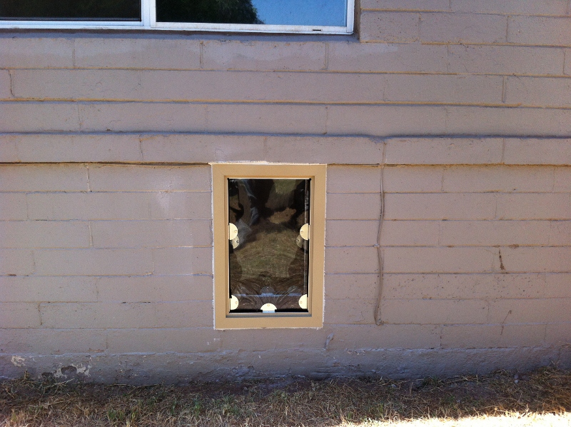 Pet & Dog Doors Block Wall Installation JGM Pet Doors